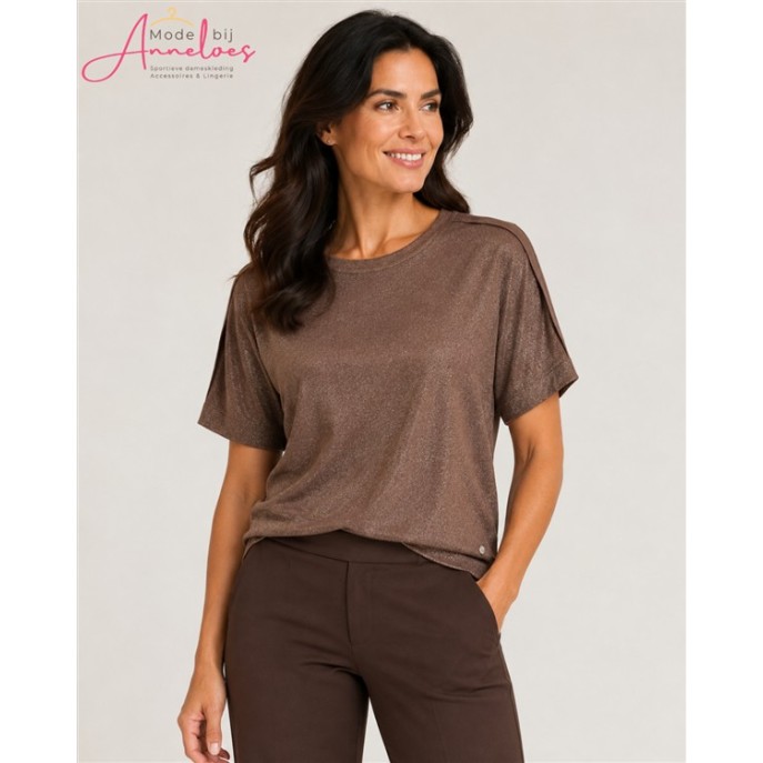 Lady Day T-shirt Glitter Thyme Truffle